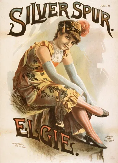 Silver spur by Шобер и Карквиль, 1887 — digital art print download