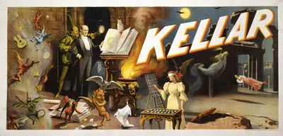 Kellar by Strobridge & Co. Lith., 1894 — digital art print download