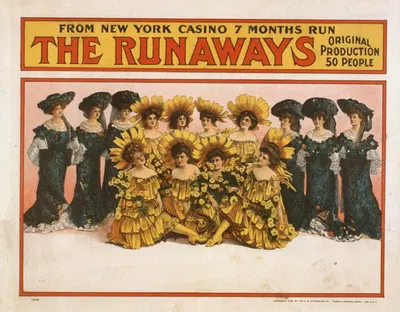 The runaways by U.S. Lithograph Co., 1908 — digital art print download