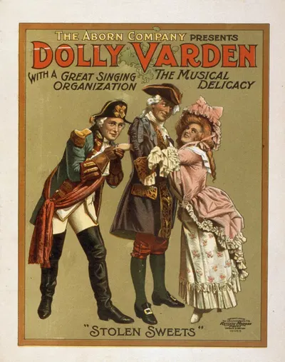 The Aborn Company presents Dolly Varden the musical delicacy with a great singing organization. by U.S. Lithograph Co.,…