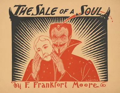 The sale of a soul by F. Frankfort Moore by A.W.B. Lincoln, 1895 — digital art print download