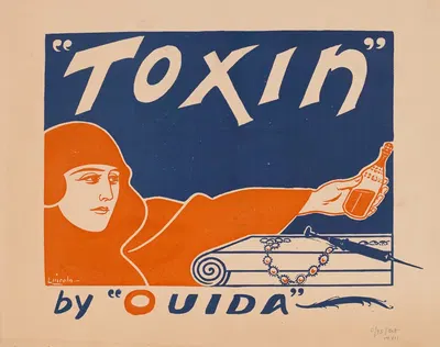 Toxin by 'Ouida' by A.W.B. Lincoln, 1895 — digital art print download