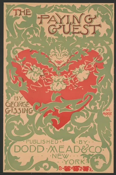 The paying guest by George Gissing by Alice Cordelia Morse, 1895 — digital art print download