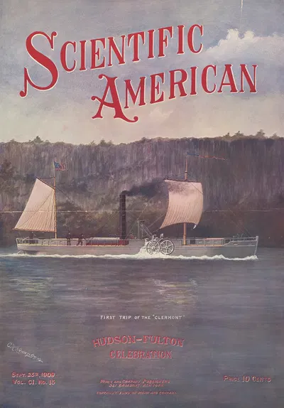Scientific American – Hudson-Fulton celebration. Sept. 25th by C. McKnight-Smith, 1909 — digital art print download