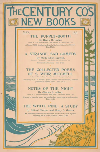 The Century Co.'s new books by Charles Herbert Woodbury, 1896 — digital art print download