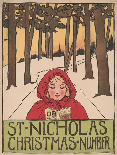 St. Nicholas Christmas number by Frank Berkeley Smith, 1896 — digital art print download