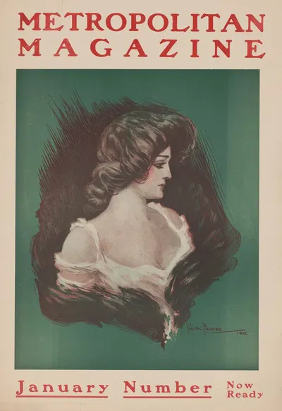 Metropolitan Magazine. January number. Now ready by Frank Parker, 1902 — digital art print download