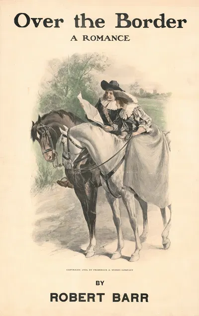 Over the border. A romance by Robert Barr by Фрэнк Тейер Меррилл, 1903 — digital art print download