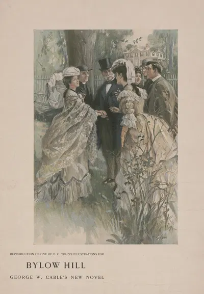 Bylow Hill – George W. Cable's new novel by Фредерик Кофай Йон, 1902 — digital art print download