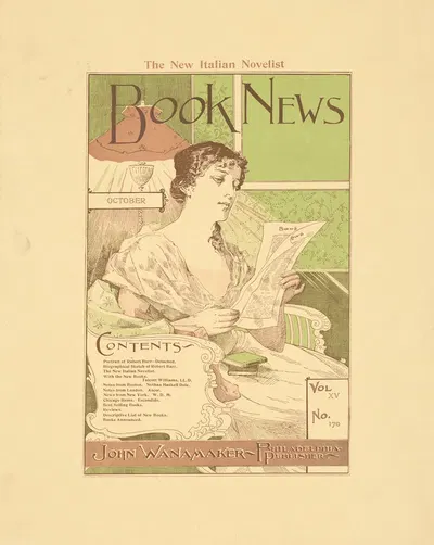 Book News (October) Vol. XV No. 170. by Джордж Дю Мориэ, 1900 — digital art print download