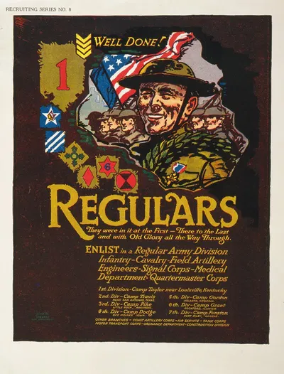 Regulars – They were in it at the first – There to the last, and with Old Glory all the way through by John W. Sheeres,…