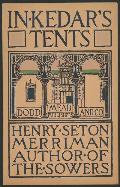 In Kedar's tents, Henry Seton Merriman by Louis Frederick Hurd, 1890 — digital art print download