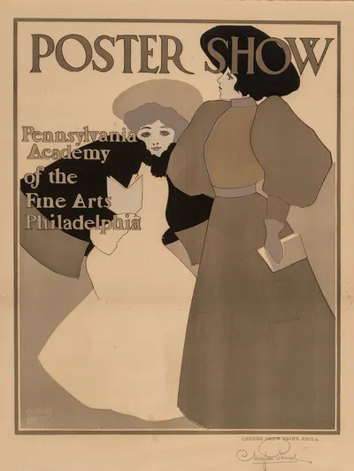 Poster Show by Максфилд Парриш, 1898 — digital art print download
