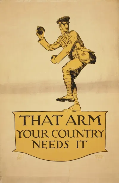 That arm – your country needs it by Войтех Прейссиг, 1918 — digital art print download