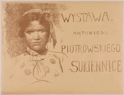 Wystawa Antoniego Piotrowskiego by Antoni Piotrowski, 1904 — digital art print download