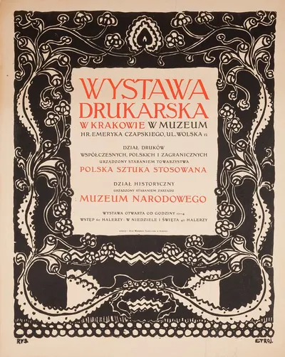 Wystawa Drukarska w Krakowie by Эдвард Трояновский, 1904 — digital art print download