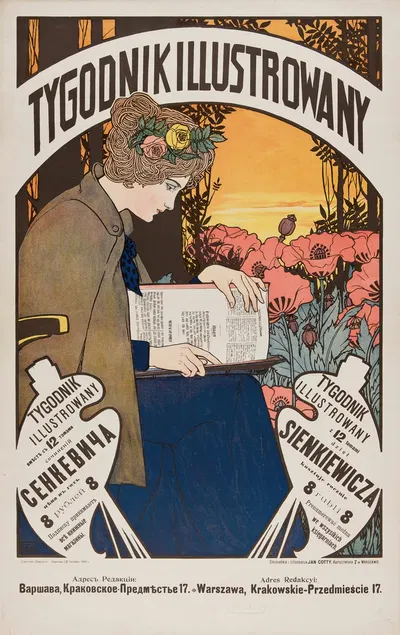 'Tygodnik Illustrowany' by Эфраим Моисеевич Лилиен, 1900 — digital art print download