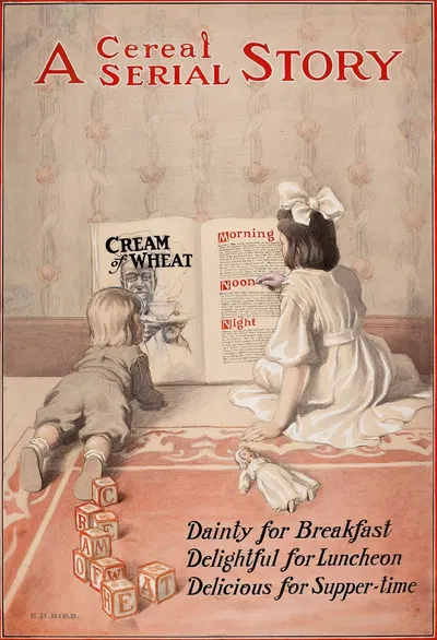 A Cereal Serial Story by Elisha Brown Bird — digital art print download