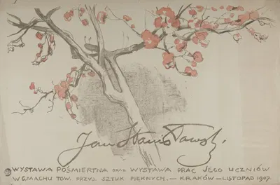 Jan Stanisławski wystawa pośmiertna oraz wystawa prac jego uczniów by Ferdynand Ruszczyc, 1907 — digital art print download