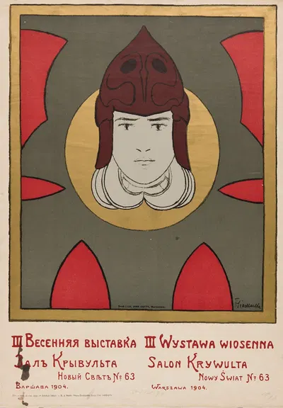 III Wystawa Wiosenna. Salon Krywulta by Францишек Седлецкий, 1904 — digital art print download