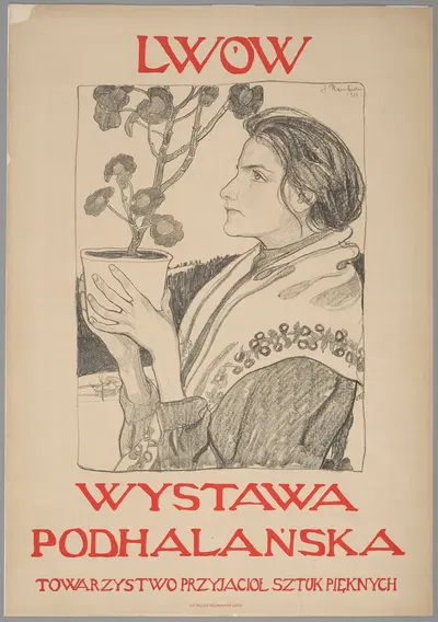 Wystawa Podhalańska Towarzystwa Przyjaciół Sztuk Pięknych by Jan Rembowski, 1911 — digital art print download