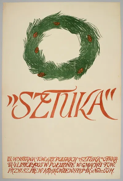 IX Wystawa Towarzystwa Artystów Polskich 'Sztuka' by Ян Станиславский, 1905 — digital art print download