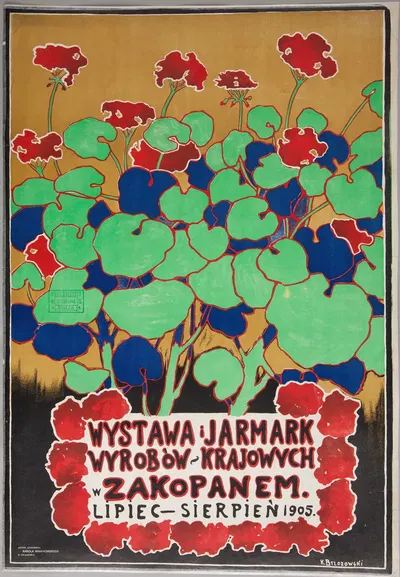 Wystawa i jarmark wyrobów krajowych w Zakopanem by Казимеж Бжозовский, 1905 — digital art print download