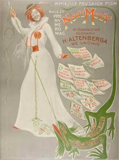 Nowe Mody by Stanisław Dębicki, 1901 — digital art print download