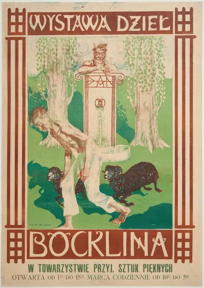 Wystawa dzieł Böcklina by Stanisław Dębicki, 1903 — digital art print download