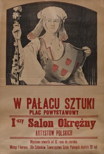 I Salon Okrężny Artystów Polskich by Станислав Фабиянский, 1902 — digital art print download