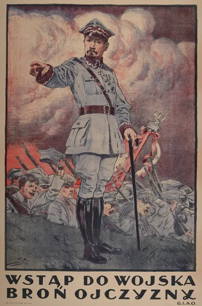 Wstąp do wojska, broń ojczyzny by Stanisław Sawiczewski, 1920 — digital art print download