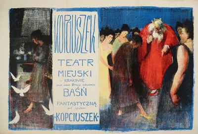 Kopciuszek. Teatr Miejski w Krakowie by Тадеуш Рихтер, 1903 — digital art print download