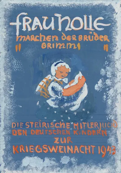 Entwurf Titelblatt; Frau Holle by Анни Долльшайн, 1943 — digital art print download