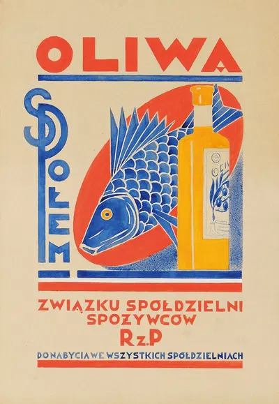 Oliwa Związku Spółdzielni Spożywców Rz. P Społem by Эдвард Бутрымович, 1935 — digital art print download