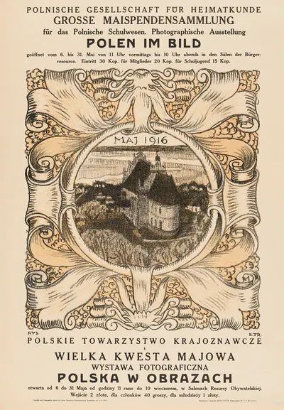Poland in pictures. Photographic exhibition by Эдвард Трояновский, 1916 — digital art print download