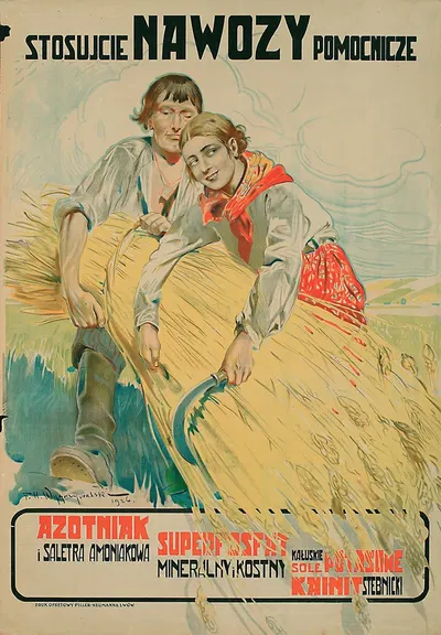 Stosujcie nawozy pomocnicze by Feliks Wygrzywalski, 1926 — digital art print download