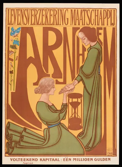 Arnhem, Levensverzekering maatschappij by Ян Тoorоп, 1900 — digital art print download