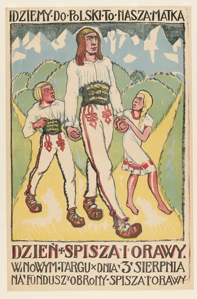 Dzień Spisza i Orawy by Казимеж Сихульский, 1919 — digital art print download