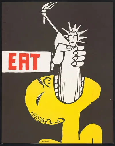 Eat by Tomi Ungerer — digital art print download