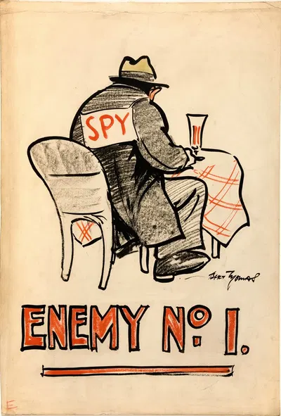 Enemy No.1 by Bert Thomas — digital art print download