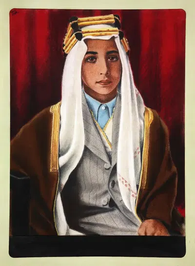 King Feisal of Iraq by William Timym — digital art print download