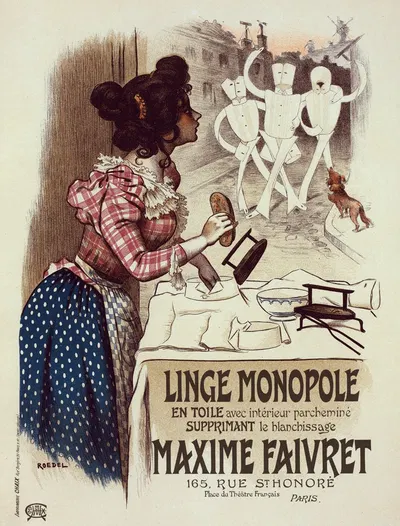 Linge Monopole by Огюст Рёдель, 1900 — digital art print download