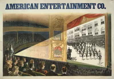 American Entertainment Co. by Donaldson Lith. Co, 1898 — digital art print download