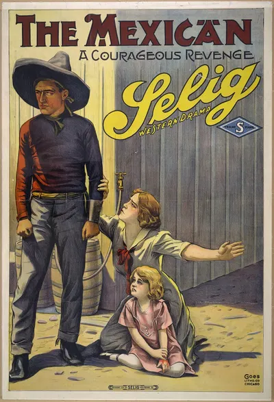 The Mexican a courageous revenge. by Гоэс Лито. Ко., 1914 — digital art print download