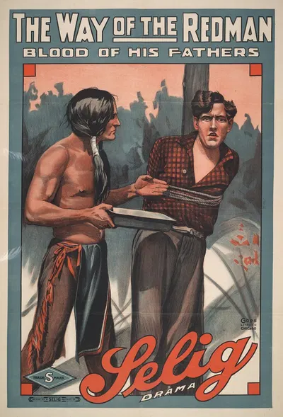 The way of the redman Blood of his fathers. by Гоэс Лито. Ко., 1914 — digital art print download
