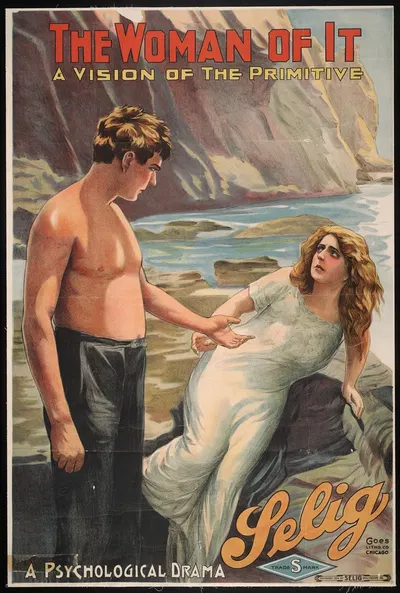 The woman of it A vision of the primitive. by Гоэс Лито. Ко., 1914 — digital art print download