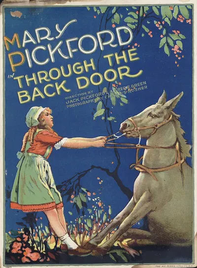 Mary Pickford in Through the back door by H.C. Miner Litho. Co., 1921 — digital art print download