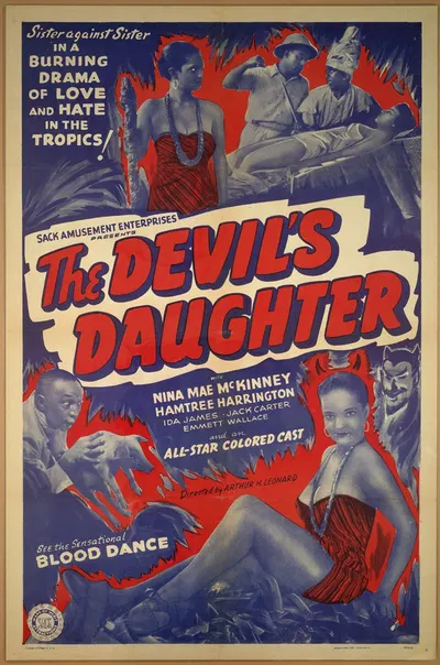 The devil's daughter by Morgan Litho Co., 1939 — digital art print download