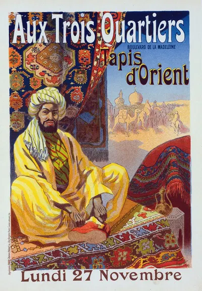 Trois Quartiers by René Péan, 1900 — digital art print download