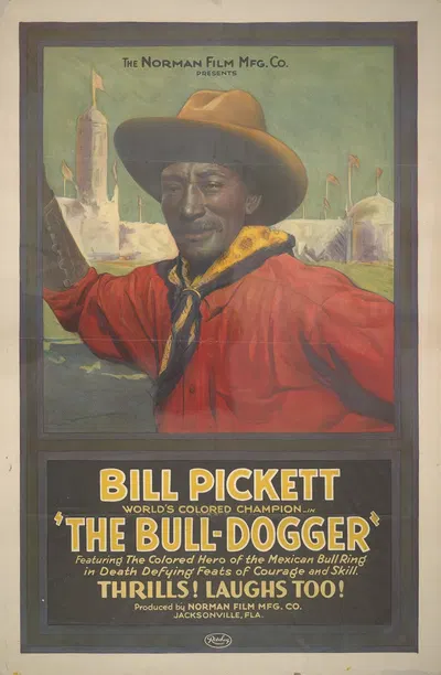 The Bull-dogger by Ritchey Lith. Corp., 1923 — digital art print download